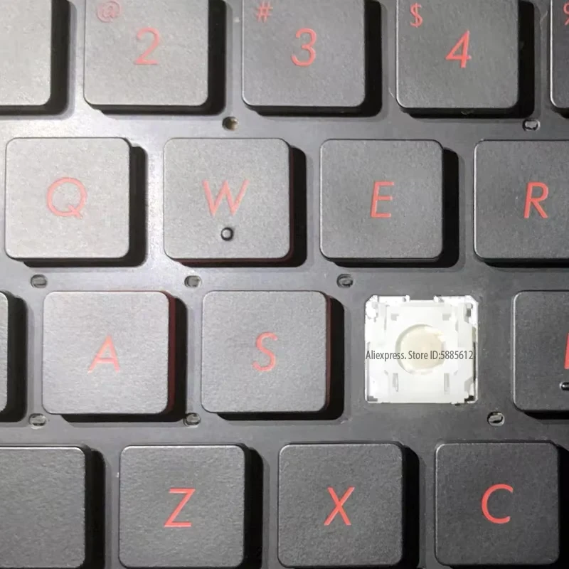 Zamienny klawisz i zawias do klawiatury Asus Rog GL553 GL553V GL553VW FX553V FX553VD FX553VE GL753 FX753VD ZX553VD
