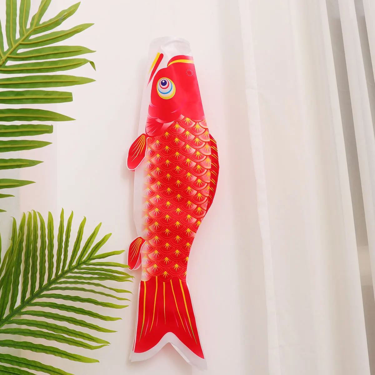 

Carp Streamer Decors Durable Outdoor Japanese Koinobori Girl Streamers Hanging Banners Fish Ornaments
