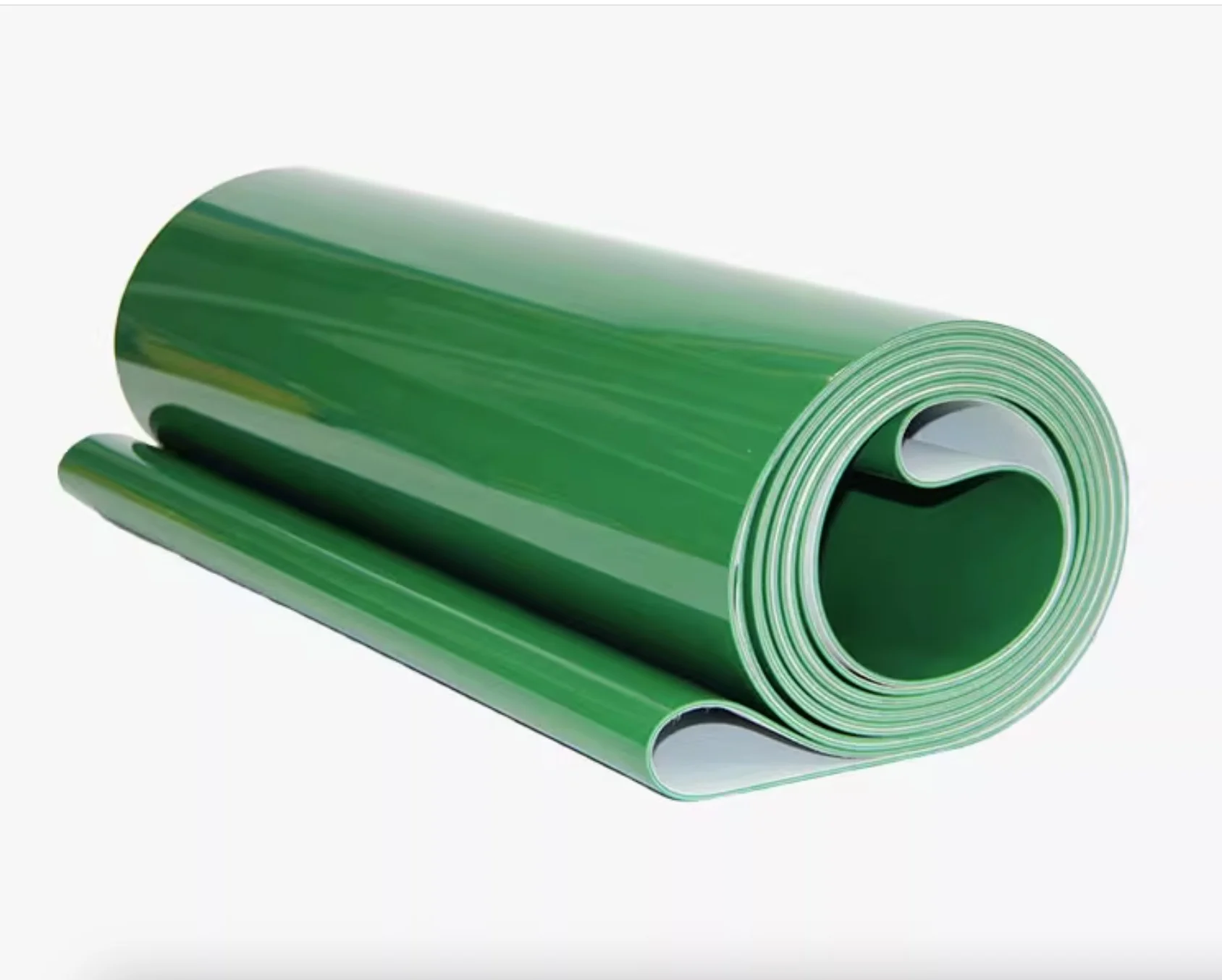 Customized-green pvc conveyor belt industrial driving bet