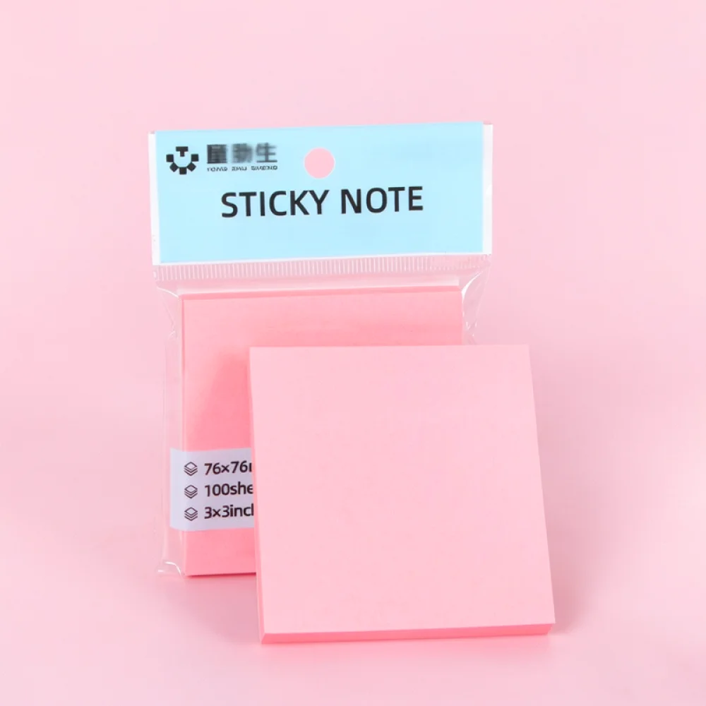 Adhesive Memo Notes Colorful Stationery Pads Removable Page Flags For School Office Study Productivity Planning