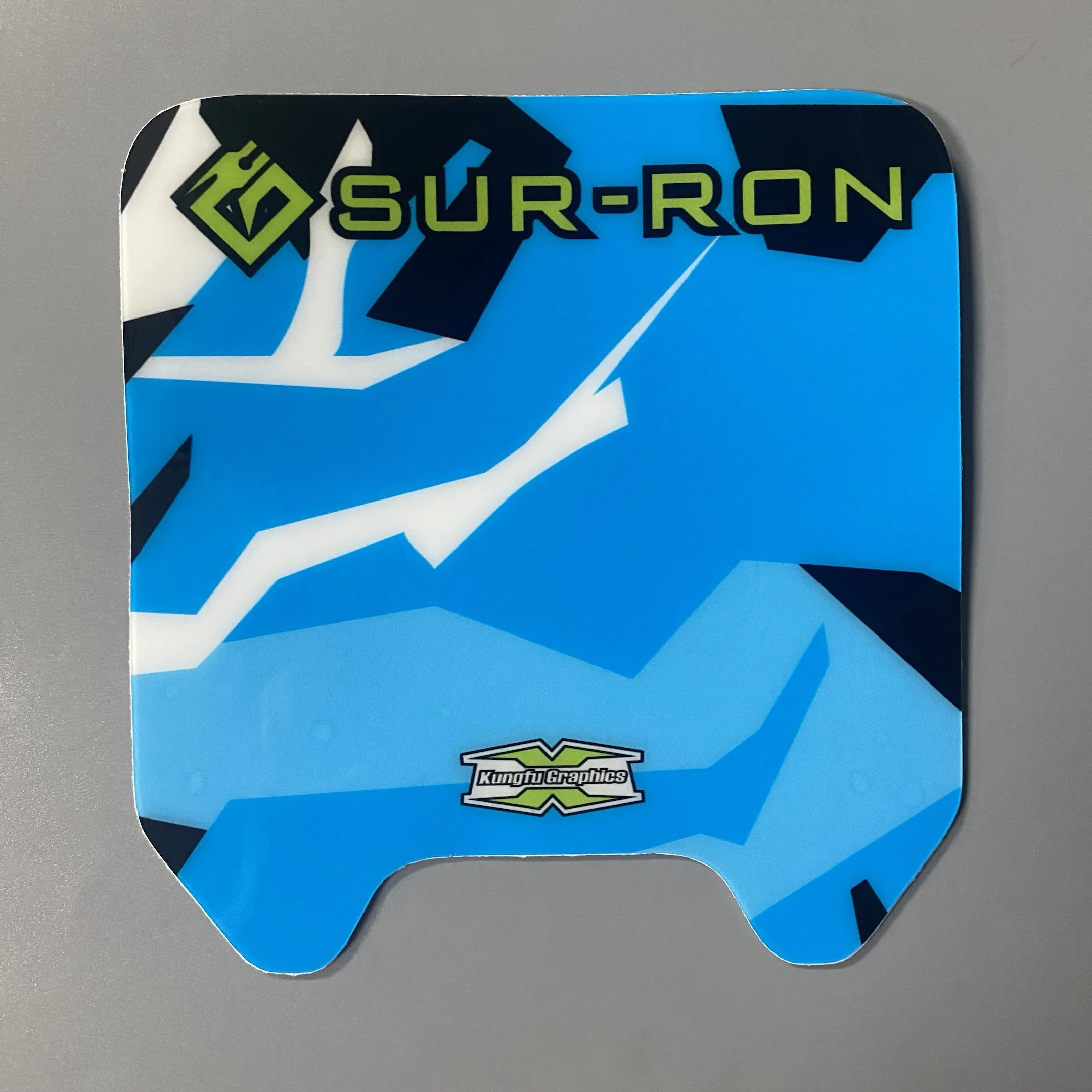 Front Number Plate Stickers Factory Decals Vinyl Graphics for Surron light bee X Sur-Ron LBX, Blue