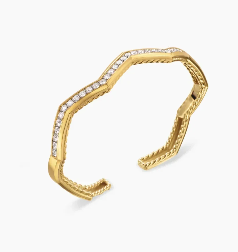 

All DY Women's Bracelet 5mm AND 7mm Classic Cable Jewelry