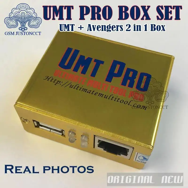 GSMJUSTONCCT-UMT Pro Box, AVB Box, 2in 1 Box, UMF All Boot Cables, Newest