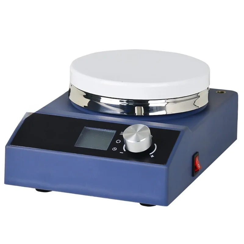 Digital LCD magnetic stirrers with ceramic plate heating for laboratories and schools