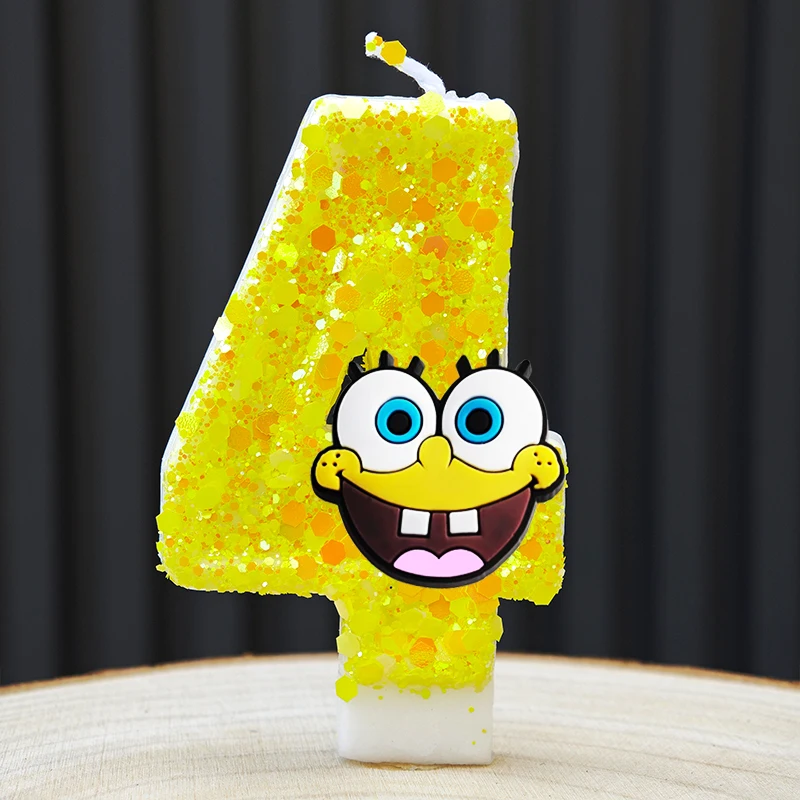 SpongeBob Candle Number 0-9 Ki - Zebra Candle Supplies ulasan dan harga