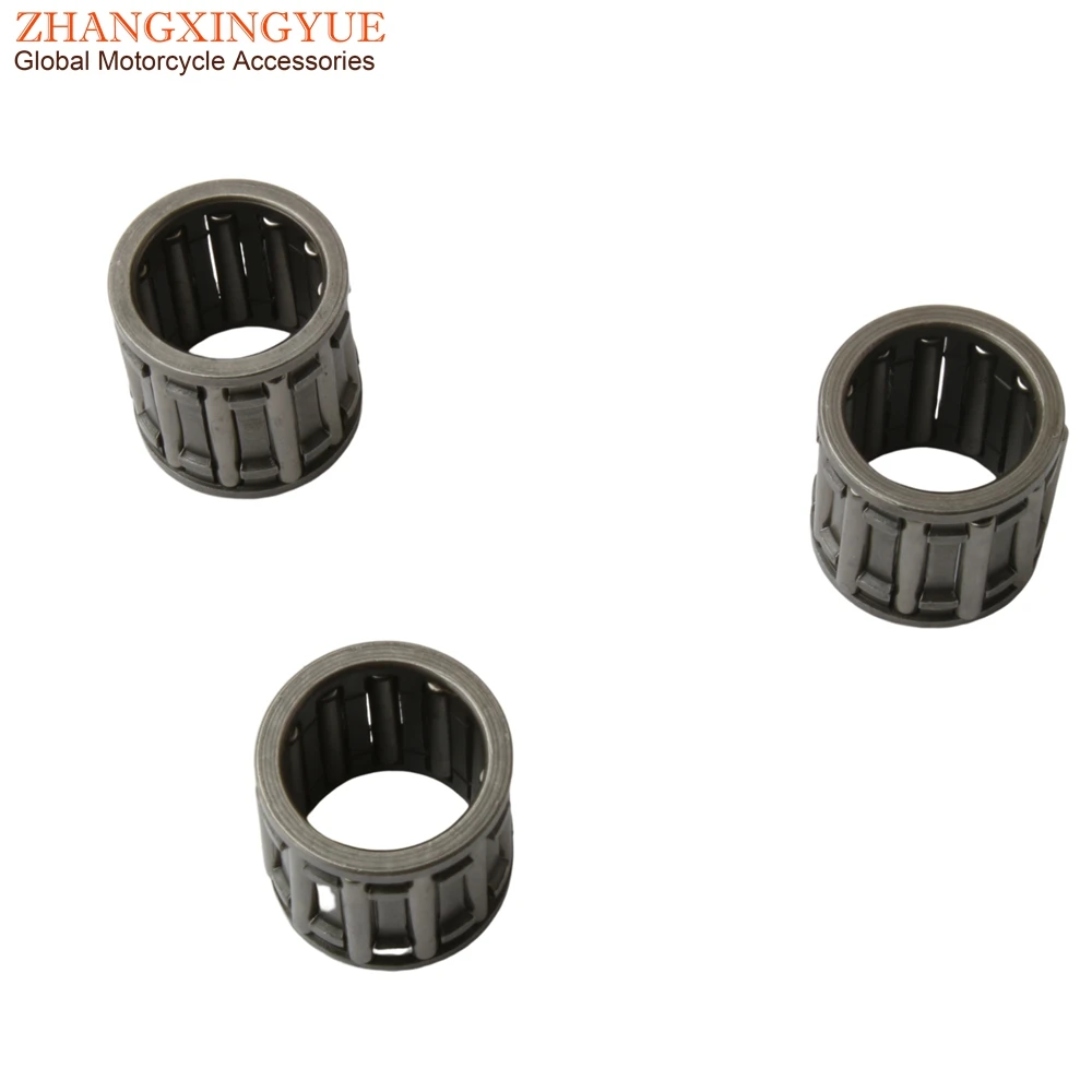 3pc 16x16x12mm Needle Bearing For Suzuki AY50 Katana UX 50 Zillion 49 2T Piston Pin