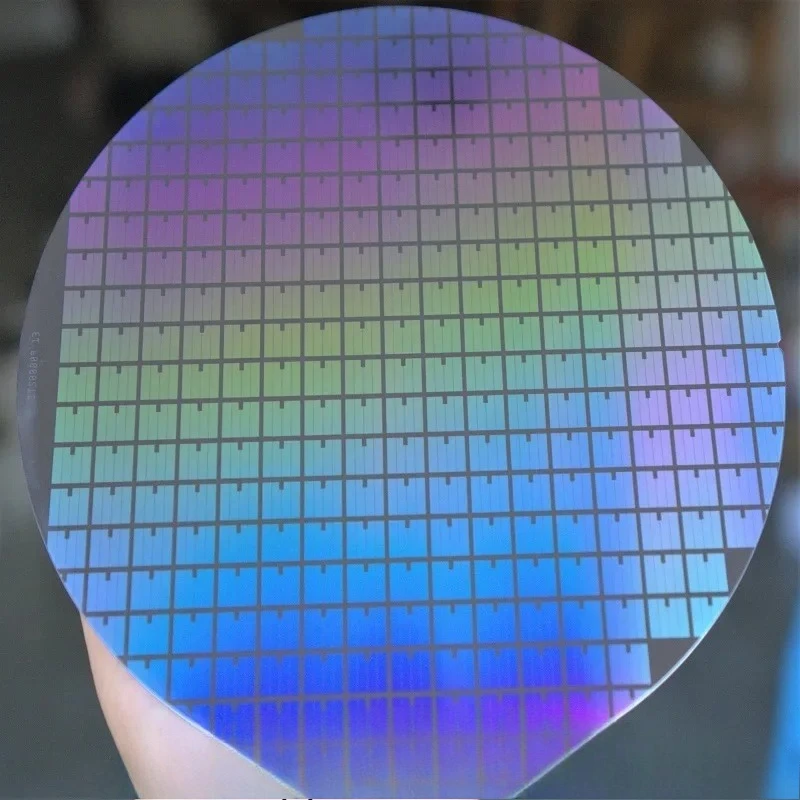 

Wafer power element IGBT MOSFET silicon wafer semiconductor lithography chip display