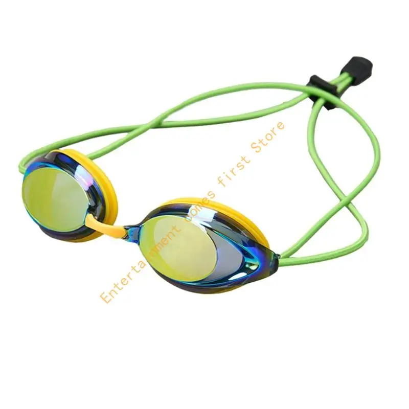 Clearly View Fog Resist Swimming Glasses With Elastic Strap For Perfectly Fit And Enhances Performances In Pools 55KD