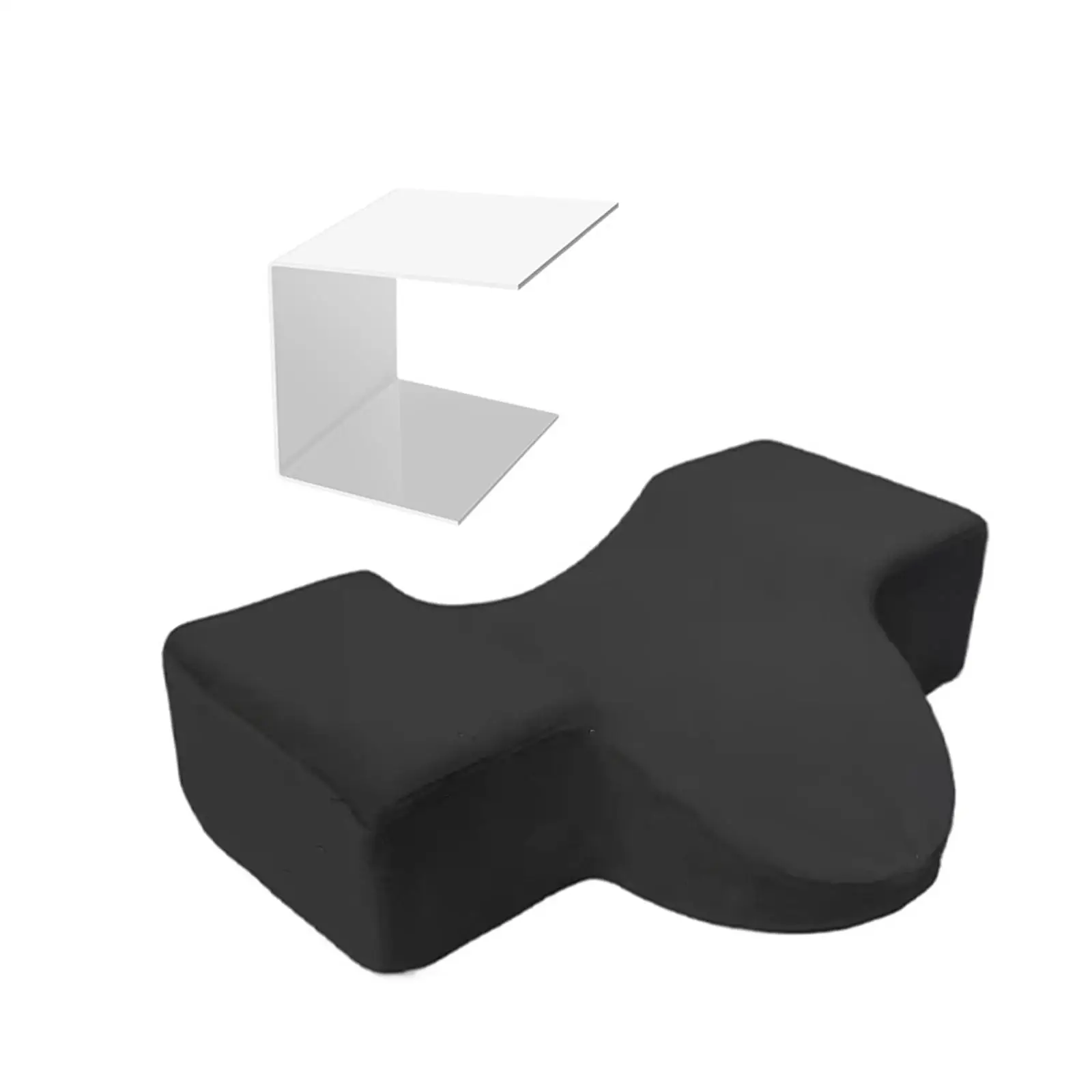 Eyelash Extension Pillow Acrylic Memory Foam Ergonomic Beauty Support Cushion for Salon Chair Lash Application Accessories