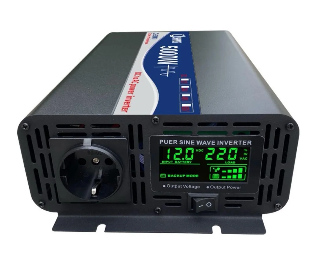 

Pure Sine Wave Inverter 5000W DC12V 24V To AC220V Inverter Power Converter For Car Voltage Transformer
