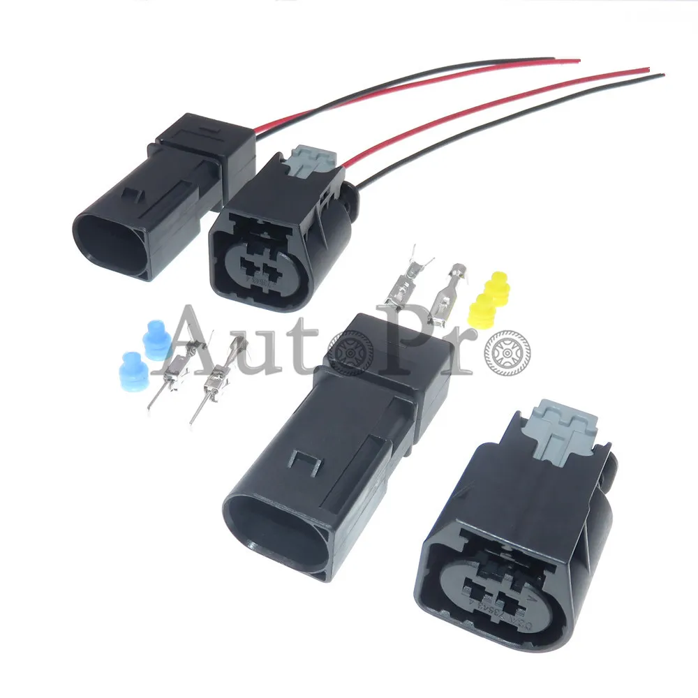 

1 Set 2 Hole AC Assembly Automobile Accessories 805-198-541 09444024 Connector Assembly Car Cable Waterproof Socket with Wires
