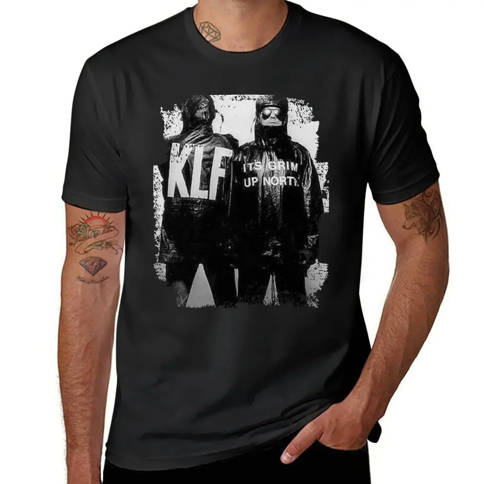 The KLF Justified T-Shirt blacks aesthetic clothes vintage t shirts for men cotton