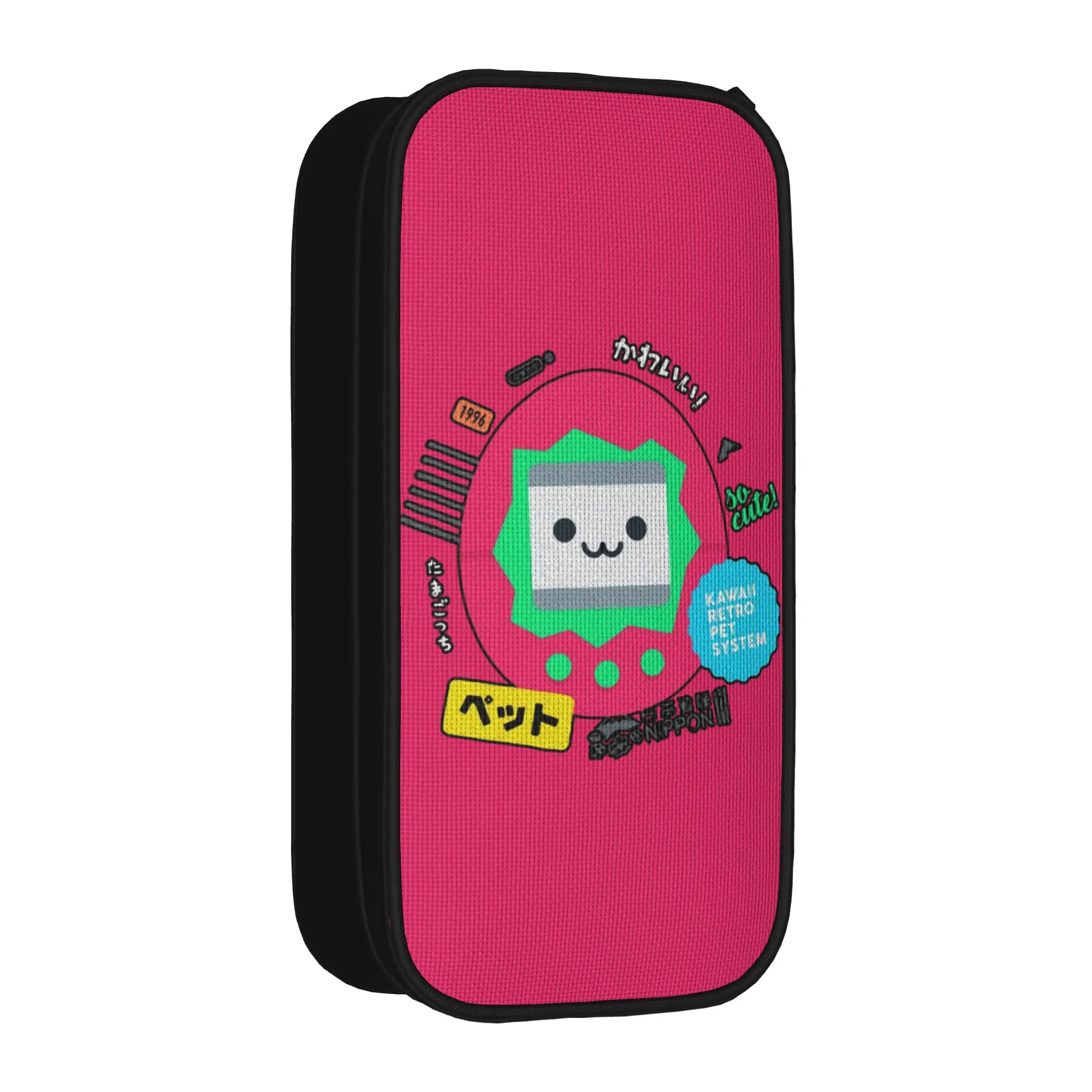 

T-Tamagotchis Y2K Digital Pet Pencil Cases Cute Pen Box Bags for Student Big Capacity Students School Zipper Pencilcases