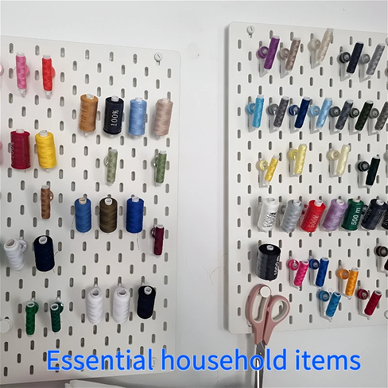 15pcs Hook Plate Spool Holders Upward Sloping Embroidery Enthusiasts Compatible With Multiple Hook For Process Rooms Workbenches