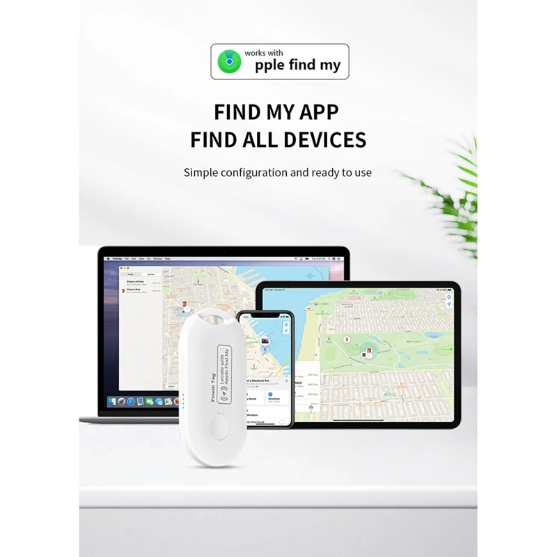 A39Q-GPS Tracker Smart Tag Bluetooth Locator Tracking Device Item Finder For Keys Wallet Luggage Pets For IPHONE/IPAD/MAC