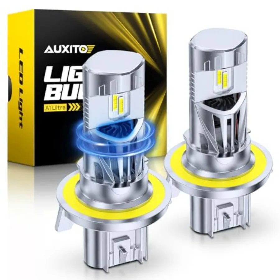 

H13 Bulbs for Automotive Headlights LED White 80000LM Ultra-Bright with Plug N Play Long Lifespan No Flicker