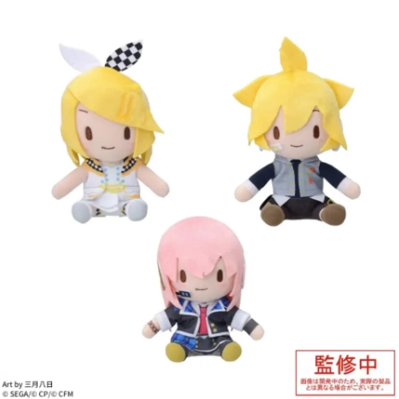 In Stock Original SEGA Project Sekai Colorful Stage Feat Hatsune Miku Kagamine Len Meiko 14CM Cartoon Anime Figure  Toys