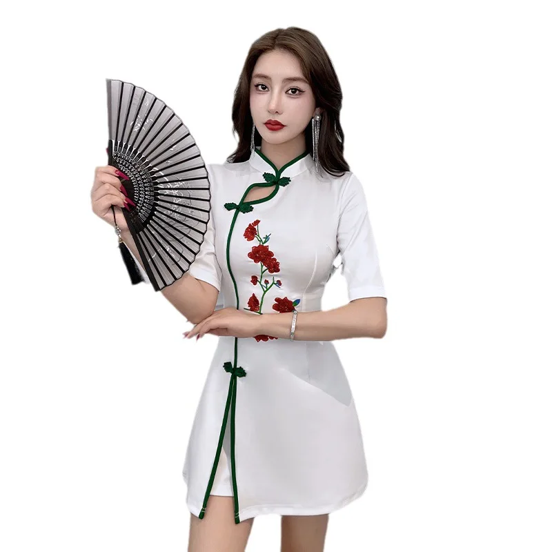 Woman Work Clothes Suit Hotel Waiter Beauty Salon Spa Massage Nail Cafe Sexy Foot Bath Sauna Technician Overalls Skirt Uniform