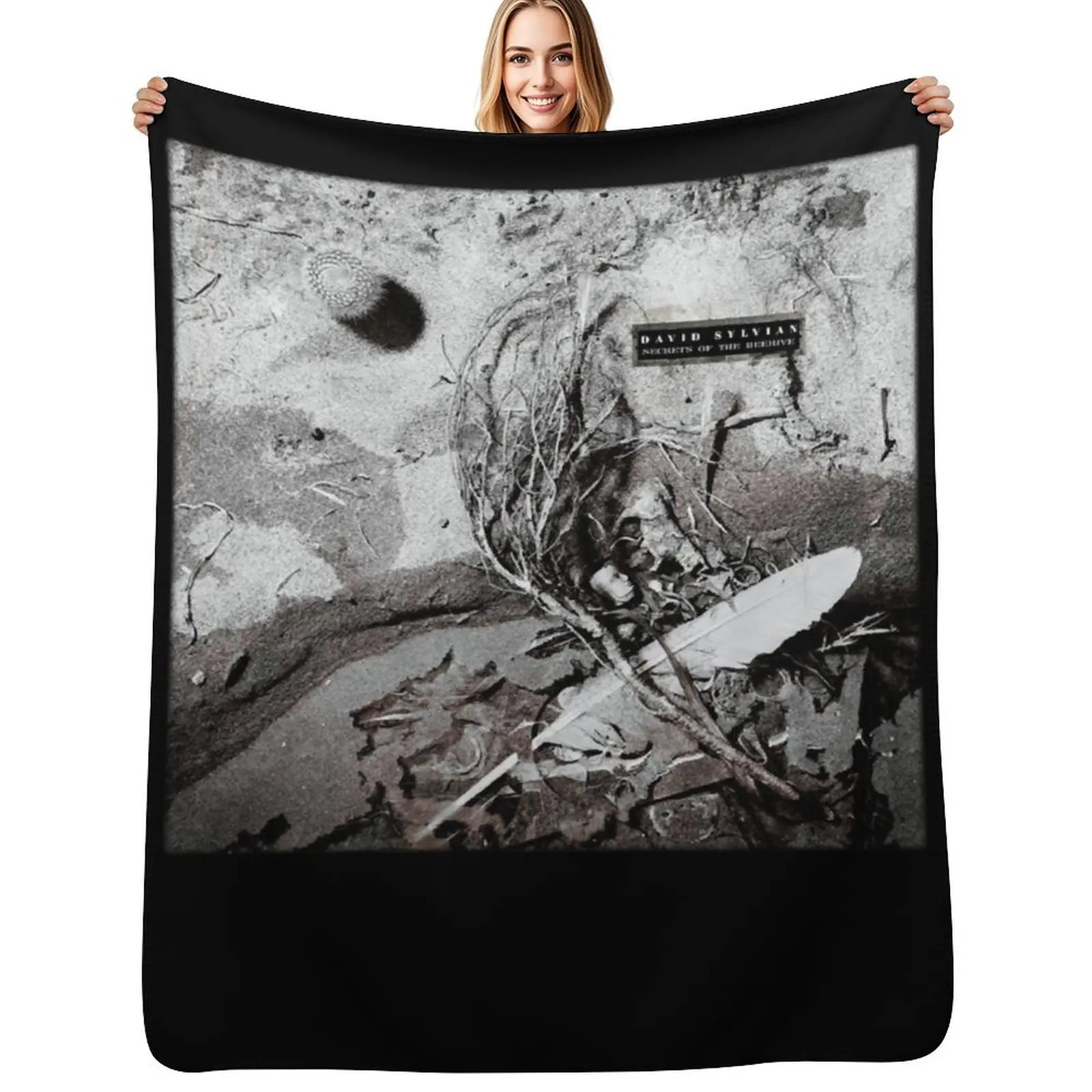 the-sylvian-david Secrets of the Beehive Throw Blanket Flannel Fabric Cute Decorative Beds Plush Soft Big Blankets