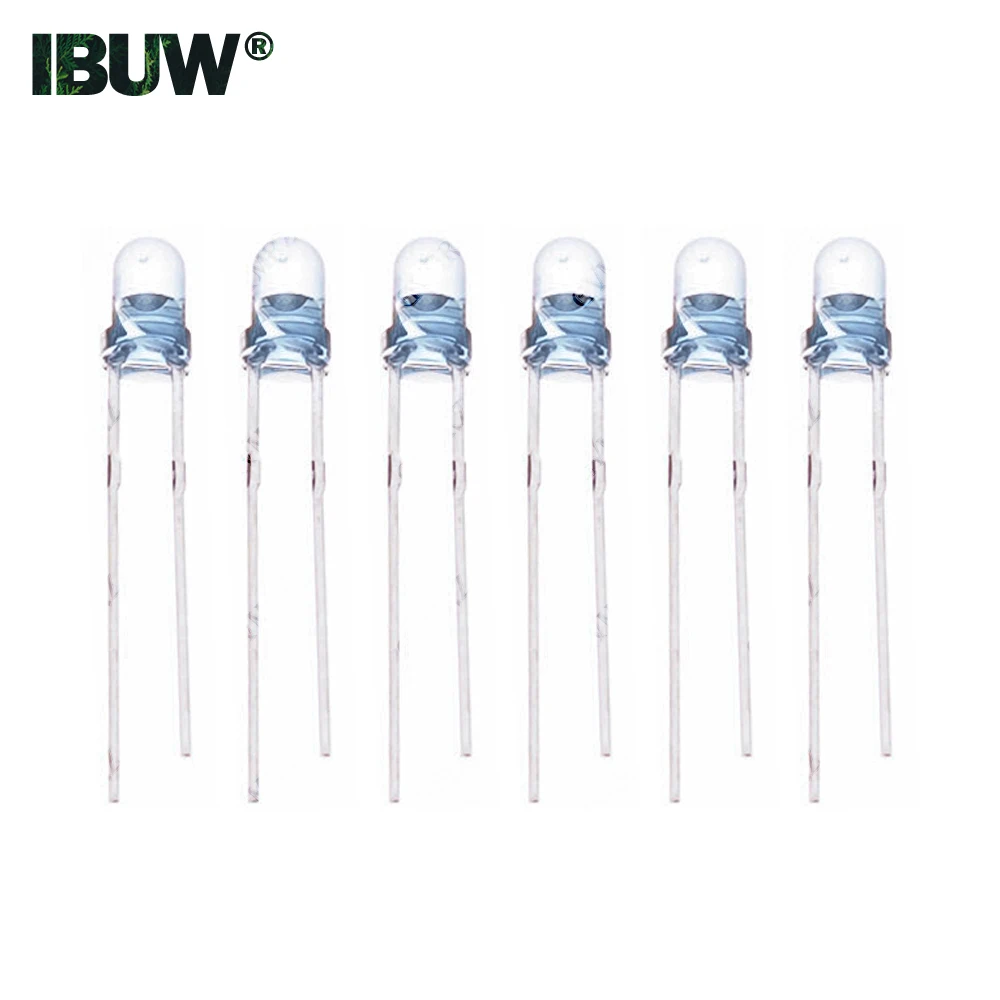 Infrared IR LED Diode 3mm 5mm Through Hole Emitting Diode for DIY Electronics