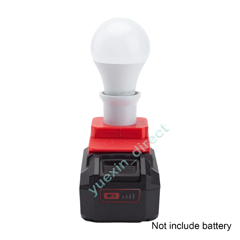 LED Work Light E27 Bulbs For SKIL 20V Li-ion Battery Powered Portable Cordless Indoor And Outdoors Emergency Lamp