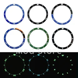 Flat 38mm BGW9 C3 Lume Top Quality Ceramic Bezel Insert SKX007/SKX009/SKX011 Mod Super Green Blue Black