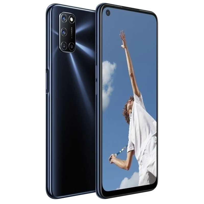 OPPO A92 LTE GSM Cámara cuádruple de 6,5" y 12 MP desbloqueada (Dual SIM) (Snapdragon 665) (negro/púrpura/azul global) 5000 mAh