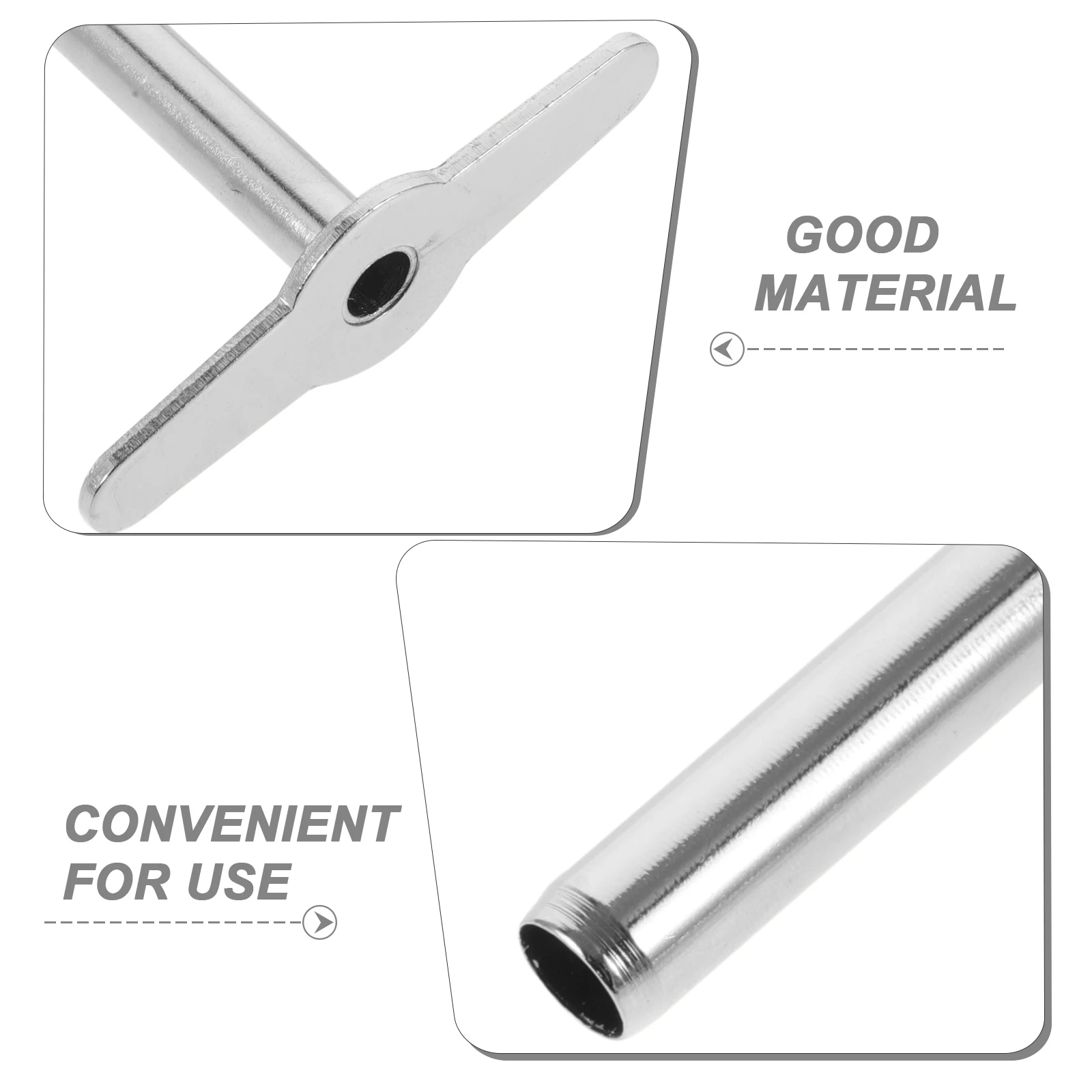 

1 set 1 Set Rubber Stopper Hole Puncher Compact Manual Plug Drilling Tool For School Lab Experiment Lightweight Steel Material