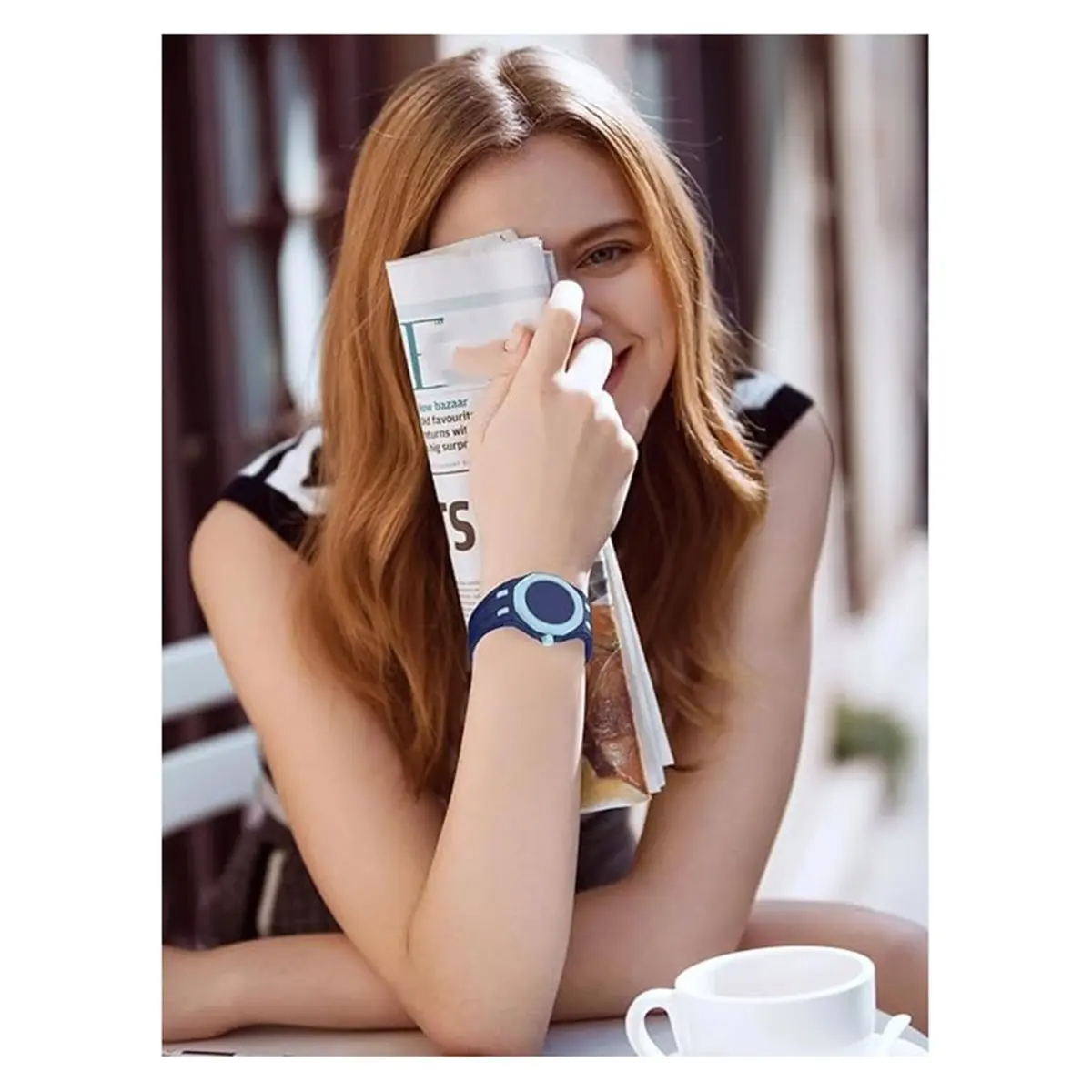 11·11COUPON 2-in-1 PC Case+Silicone Strap for X AP Royal Pocket Watch Change to Wristwatch Integrated Modification White