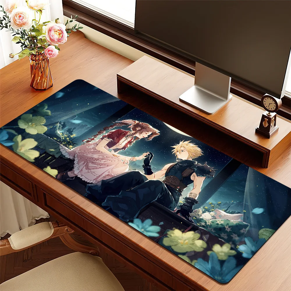 Final F-Fantasy 7 Game Mouse Pad Non-slip Thickened MousePad Writing Lockedge Office Student Gaming Cushion Large