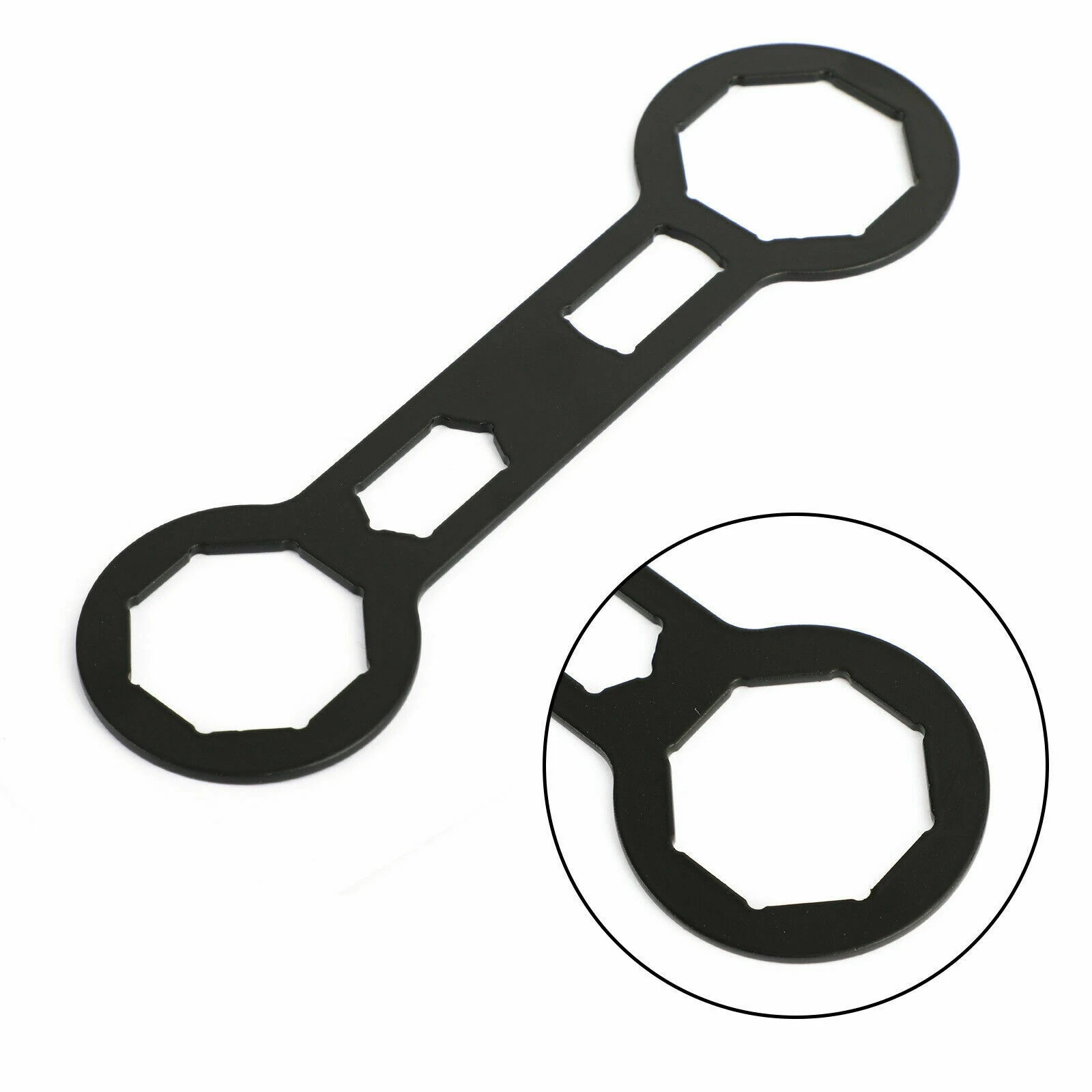 Motocicleta Fork Cap Wrench Tool, Amortecedor dianteiro, Remover Wrench para Honda Suzuki, 46mm, 50mm