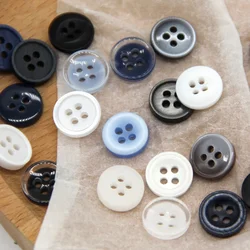 HENGC 9/10/11mm Small Colorful Resin Shirt Sewing Buttons For Clothing Children Blouse Skirts Dress Fashion Handmade Decorations