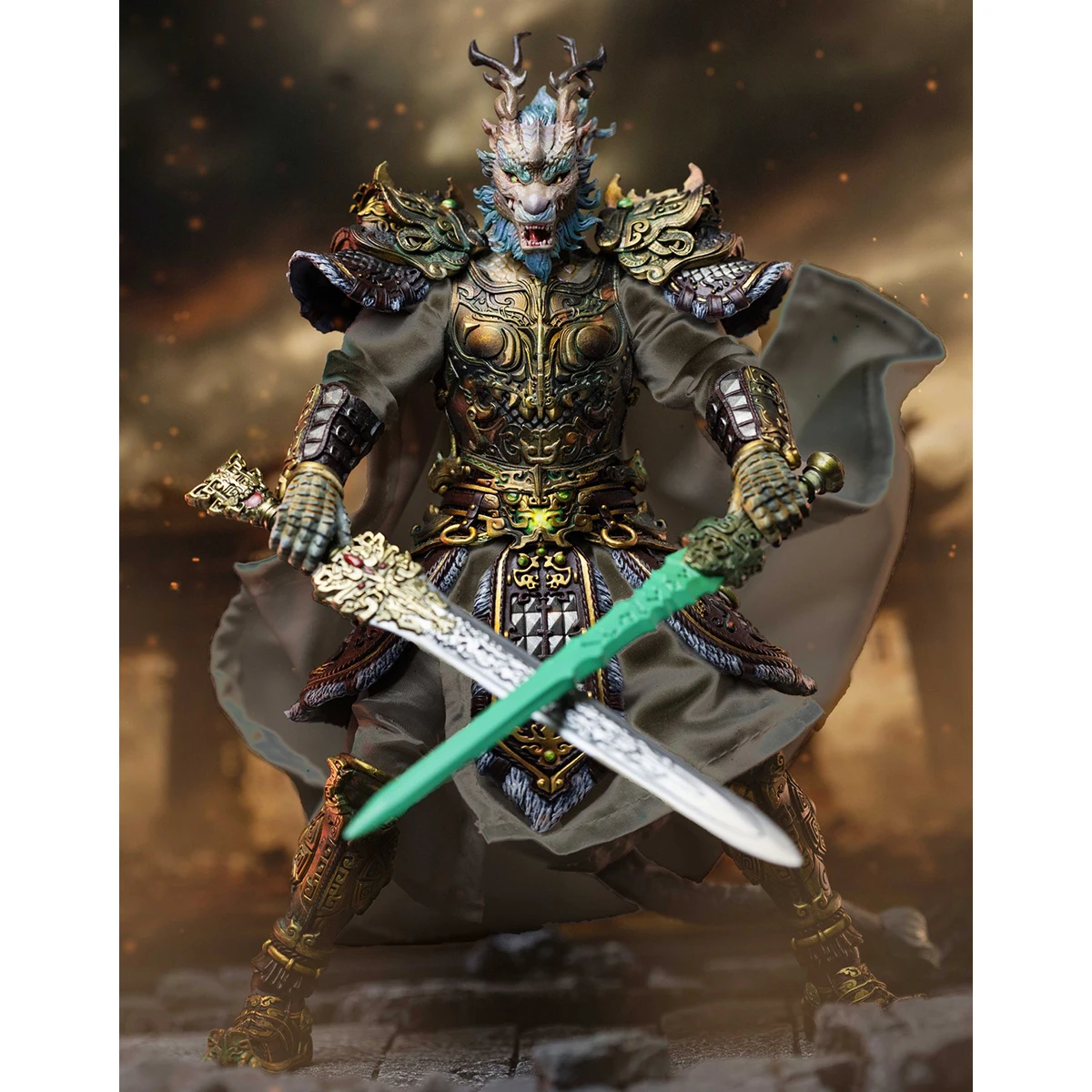 

HIPLAY FancyRealm 28 Chinese Zodiac Constellations Kangjing Loong FJ-1B01 1/12 Scale Action Figure