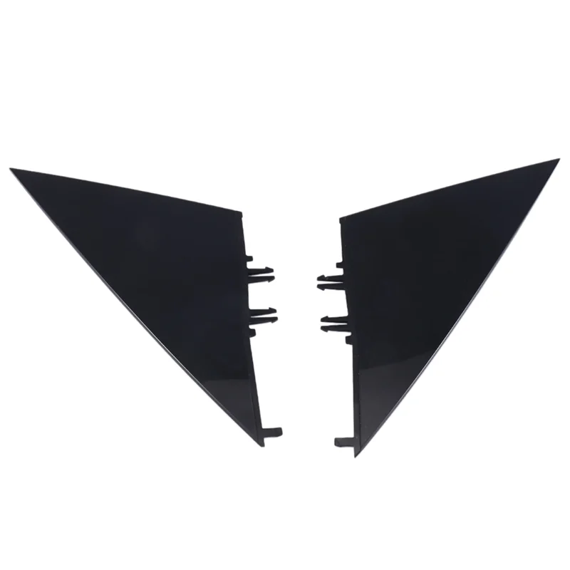 

AB61-Car Triangle Trim Panel Exterior Mirror Triangle Trim Panel Triangle Trim Panel Black For Tesla Model 3 Replacement