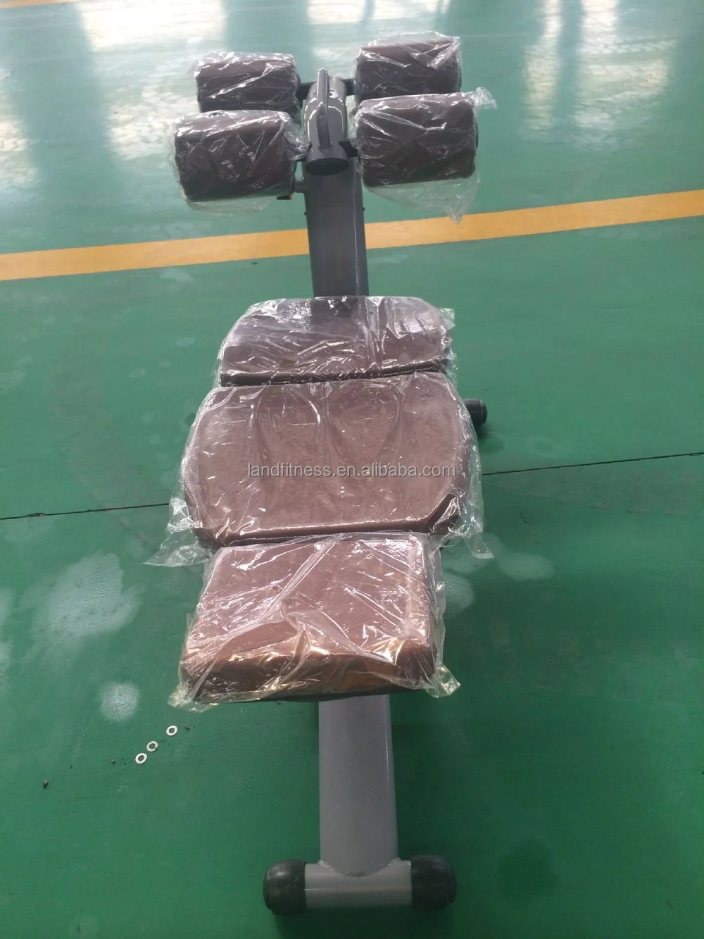 Máquinas de gimnasio Gimnasio terrestre Equipo de fitness Ejercicio Entrenamiento de fuerza Banco crunch LD-7015 LAND FITNESS