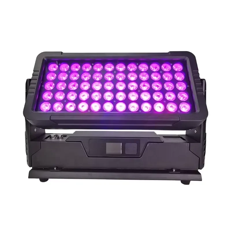 LED Flood Stage Light Factory OEM 60x15W 5-in-1 RGB Beam Wash Strobe Lights DMX512 Control IP65 Theme Park Use