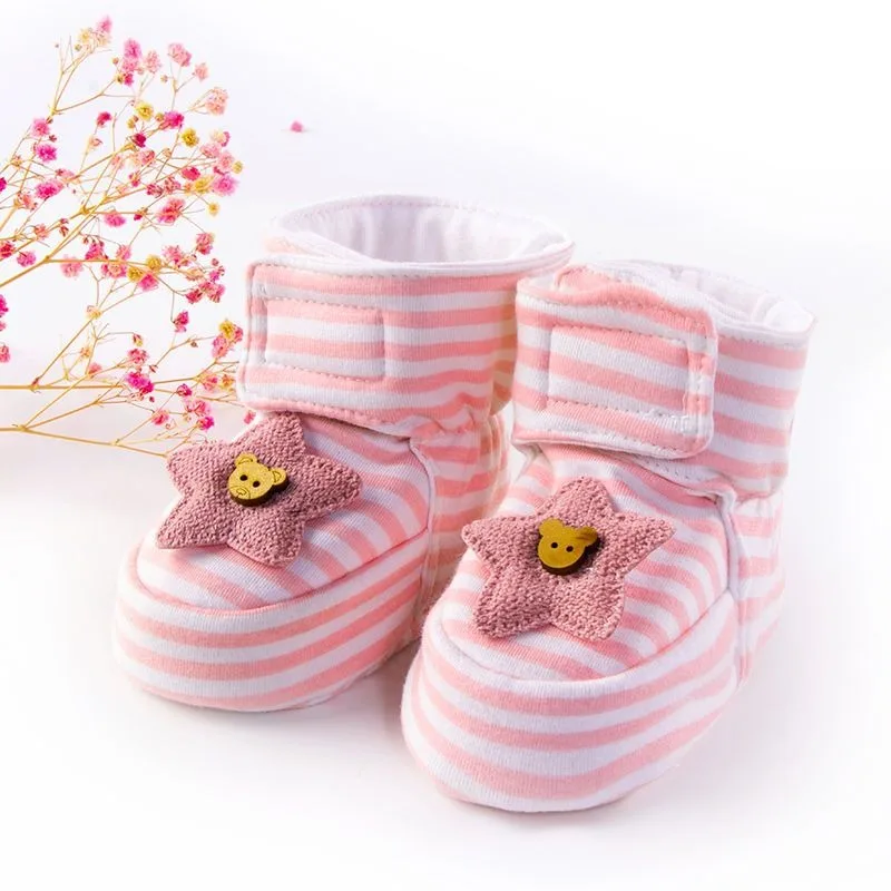 

Spring Baby Shoes for 0-6-12 Months Soft Sole Non Slip Toddler First Walkers Unisex Infant Walking Shoes
