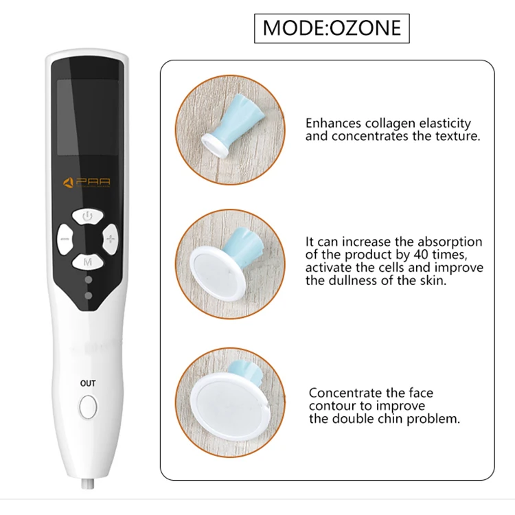 Cold Plasma Pen Professional Anti-acne Instrument Spot Ozone Function Plasma Pen Korea Lifting Plasma Pen Machine Tools