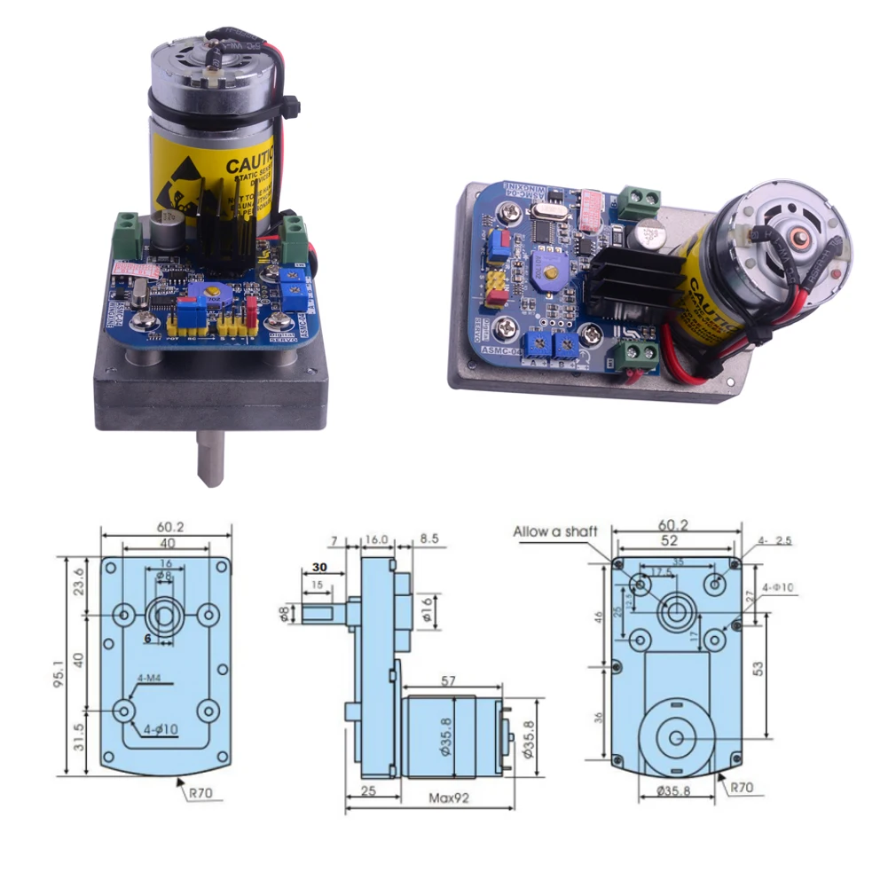 ASMC-04A ASMC-04B de Alta Potência de Alto Torque Liga Servo Digital 12V-24V 110/180kg.cm para Grande Robô Industrial RC Cardan Barco Carro