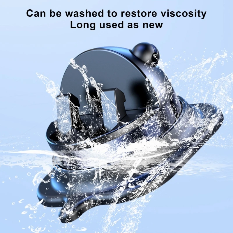 Support téléphone pour tableau bord voiture, Rotation à 360 degrés, prise sécurisée, Installation facile pour