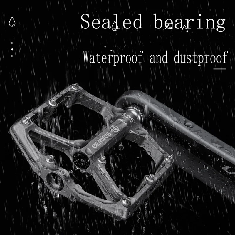 دواسات الدراجة من GEWAGE دواسات الدراجات الجبلية بدواسة الطريق للدراجات بدواسة خفيفة الوزن بدواسة Bmx بدواسات Red-X59A #4