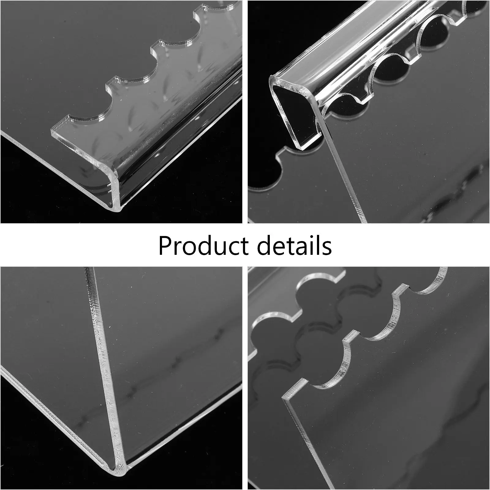Acrylic Pen Rack Holder Organizer For Dressing Table Storage Christmas Desk Accessories Display Fountain Ballpoint