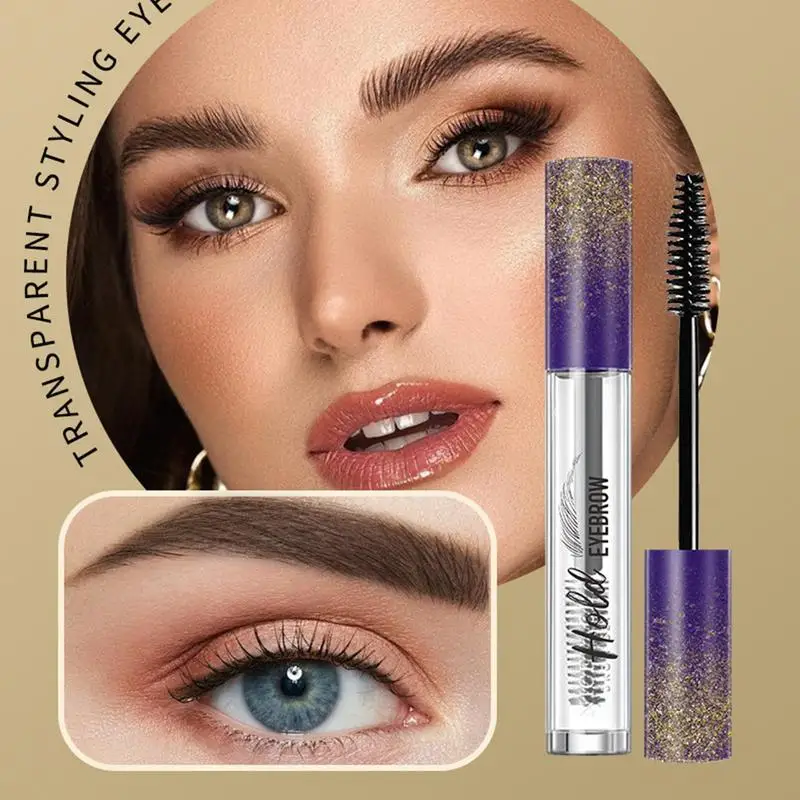 Gel transparent imperméable à l'eau pour les sourcils, crème coiffante, séchage rapide, longue durée, 3D, pommade pour les sourcils sauvages, gel fixant le maquillage, Eyeblogging, 1PC