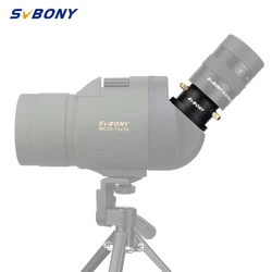 SVBONY SA404 M48 Female to M42 Male Adapter with 1.25'' Interface for SV41 Mak Spotting Scope Camera Adapter Rings for Observing