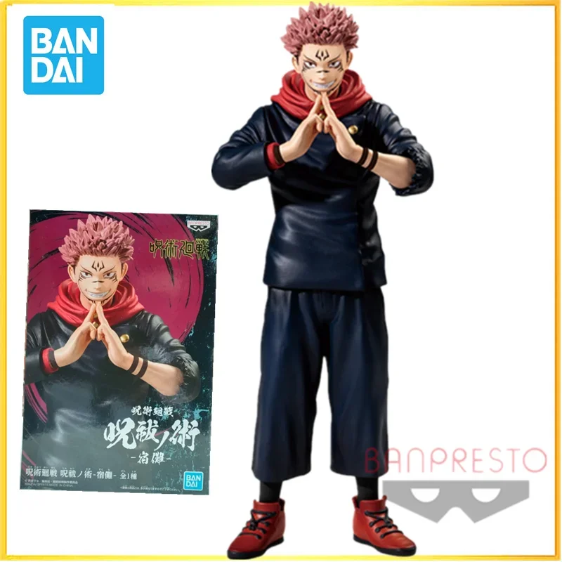 

В наличии BANDAI Banpresto juютсу Kaisen аниме Ryomen Sukuna экшн-фигурки модели фигурок игрушки подарок на Хэллоуин