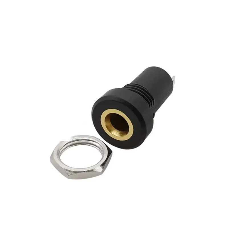 3Pin 3.5 مللي متر الصوت مقبس متفرع 3/4 القطب ستيريو لحام لوحة جبل 3.5 مللي متر سماعة أنثى موصل مقبس مع الجوز #2