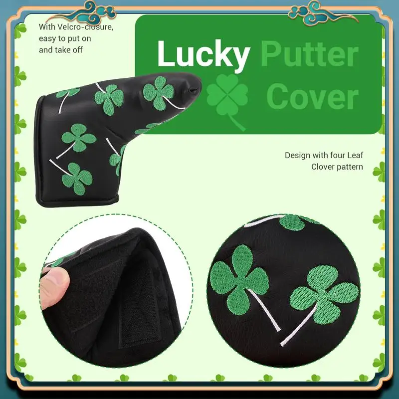 

Latest Golf Lucky Blade Putter Cover Golf Club Cover For Golf Putter