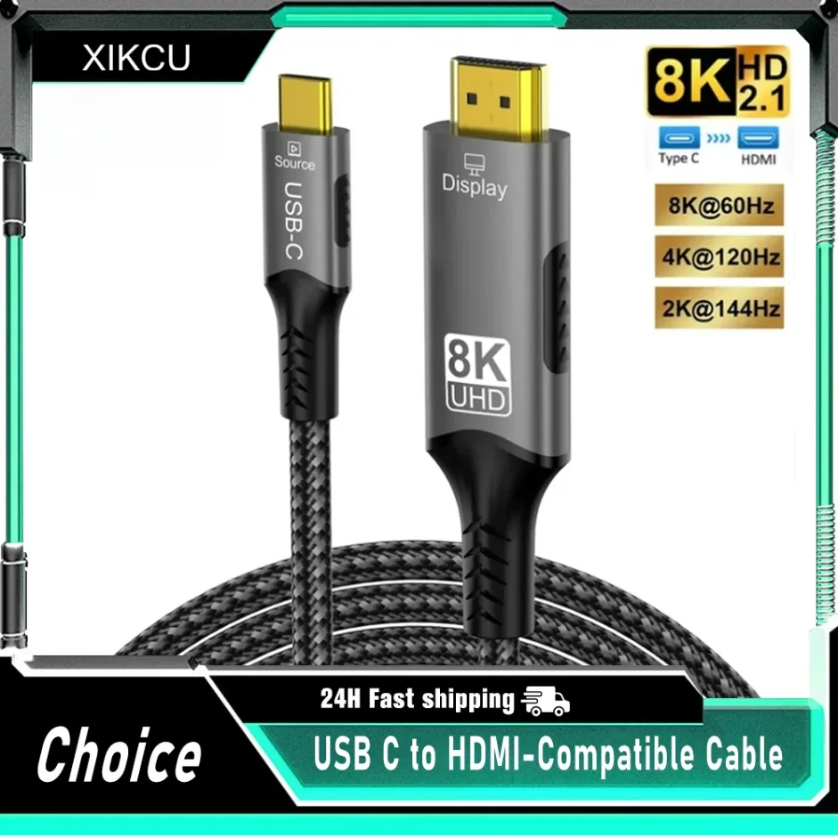 Xikcu 8K@60Hz Usb C… - image