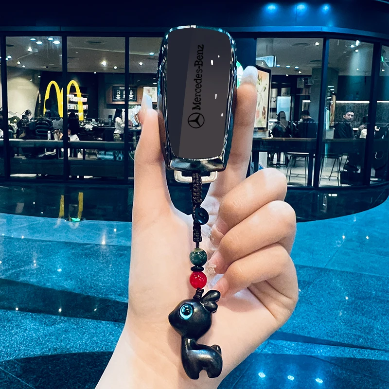 

for Mercedes Benz E C S GLC Class E200 E400 E63 W213 S550 S560 C260 Smart Remote Car Key Case Cover Accessories