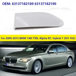 For 2009-2015 BMW 740i 750i, Alpina B7, Hybrid 7 (F01 F02) Chrome Trim Side Marker Light Fender Molding 63137182189 63137182190